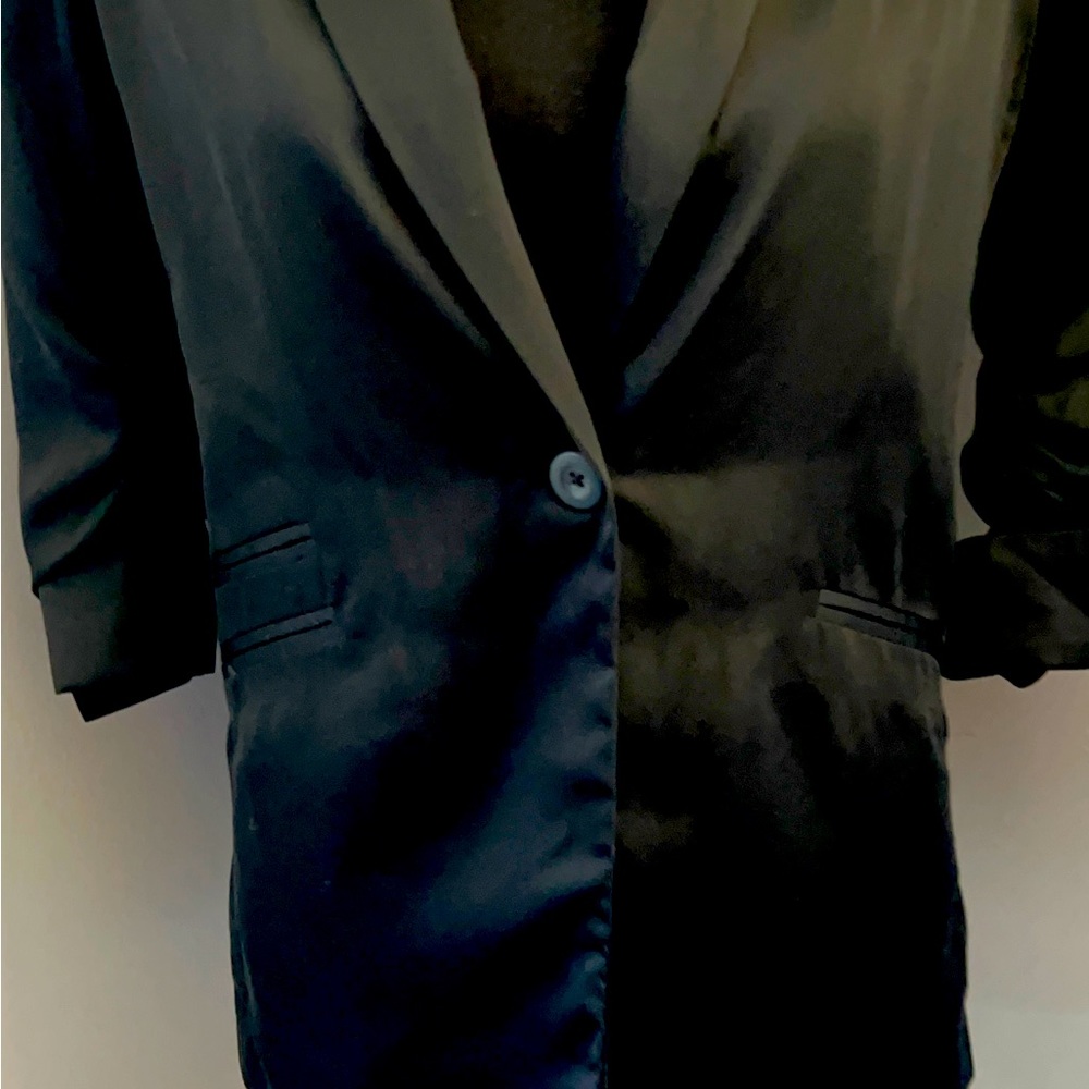 Lauren Conrad 3/4 sleeve boyfriend blazer - Picture 4 of 12